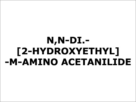 N,N-DI.-[2-Hydroxyethyl]-m-एमिनो एसीटैनिलाइड