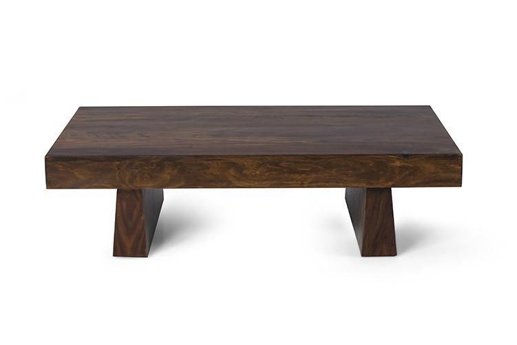 Avi Art And Crafts Solid Wood Center Coffee Table Modesto