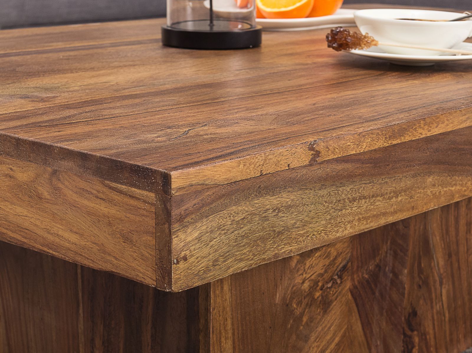 Durable Solid Wood Center Coffee Table Effeco