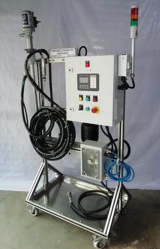 पोर्टेबल इंजन ऑयल डिस्पेंसर