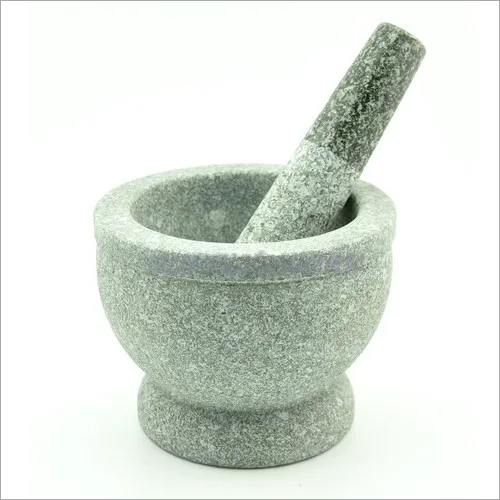 Stone/Clay Mortar Pestle Packaging: Vacuum Pack