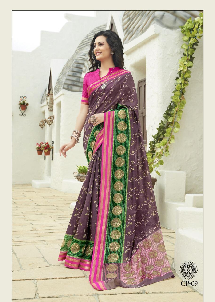 Multy Fancy Printed Saree