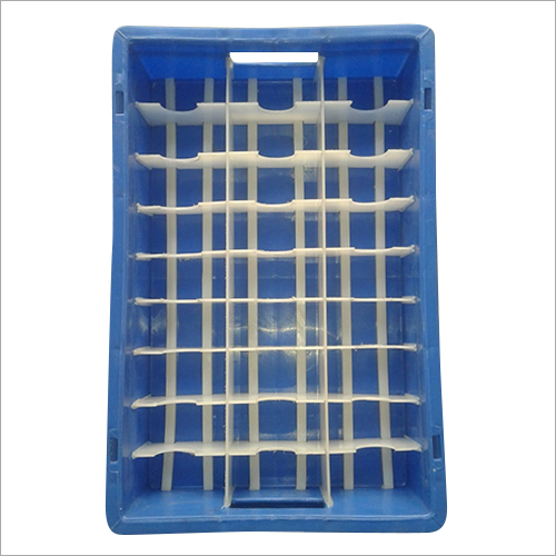 Blue Hdpe Partition Crate