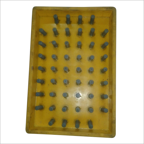 Yellow Hdpe Partition Crates