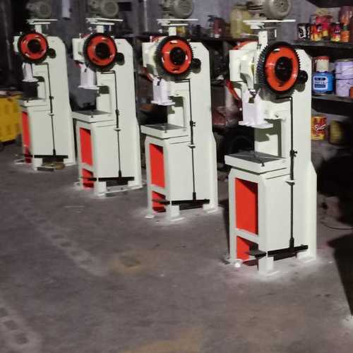Power Press Machine - MS Material, Customize Size | 220-440 Voltage, 1 Year Warranty, Ideal for Industrial Applications