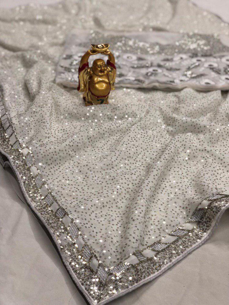 Multy Georgette Saree