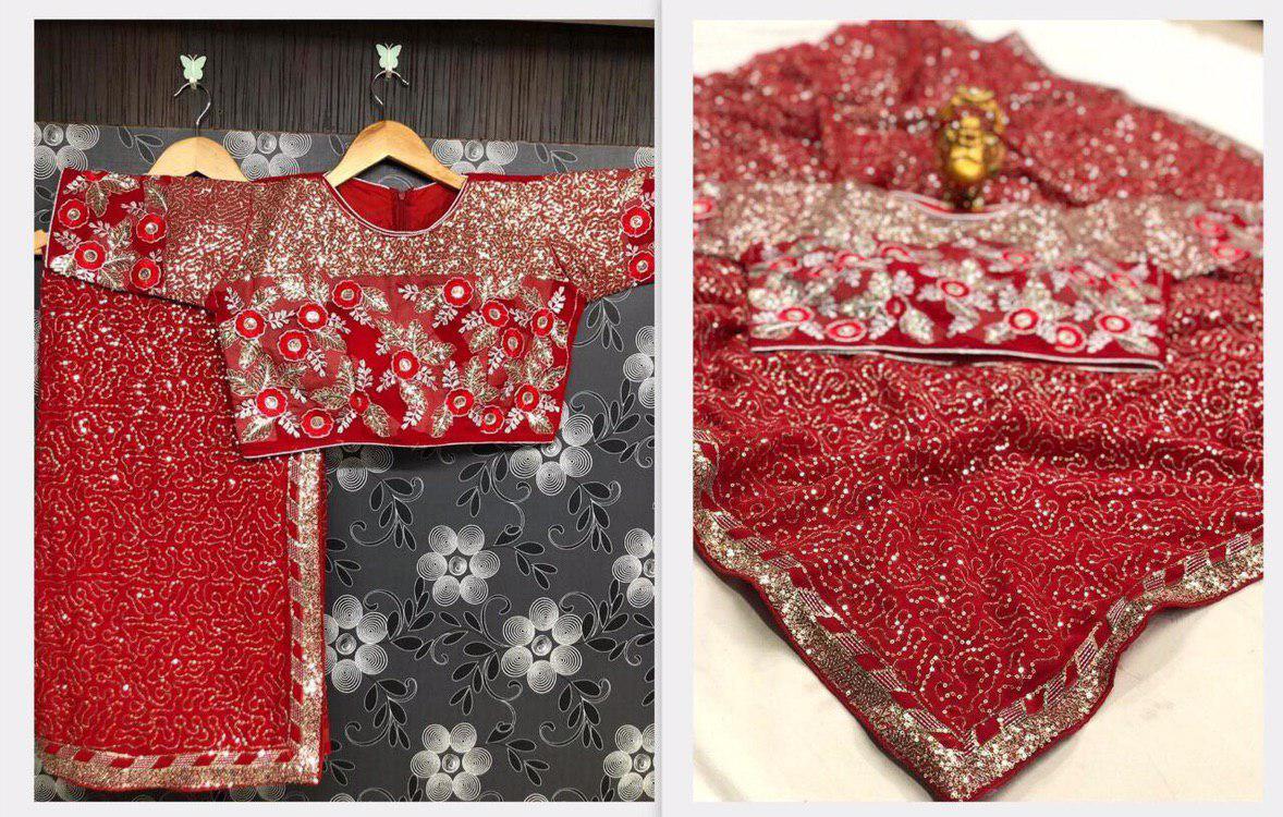 Multy Georgette Saree