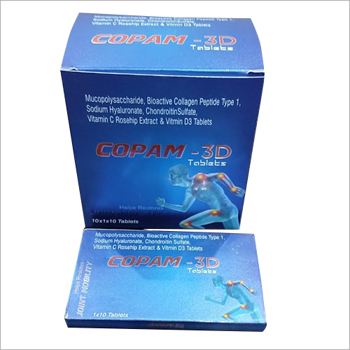 Mucopolysaccharide And Vitamin D3 Tablets General Medicines