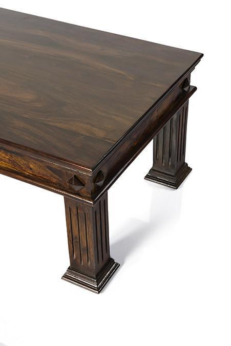 Solid Wood Center Cofffee Table Roadster No Assembly Required