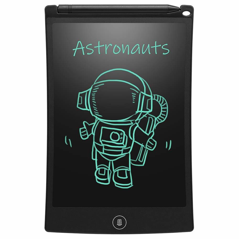 Portable Electronic Reusable Erasable Lcd Writing Tablet - Abs Material, 8.5 Inch, Multicolour | Eye Protection, Portable Design, Perfect For Kids And Professionals, Includes Stylus