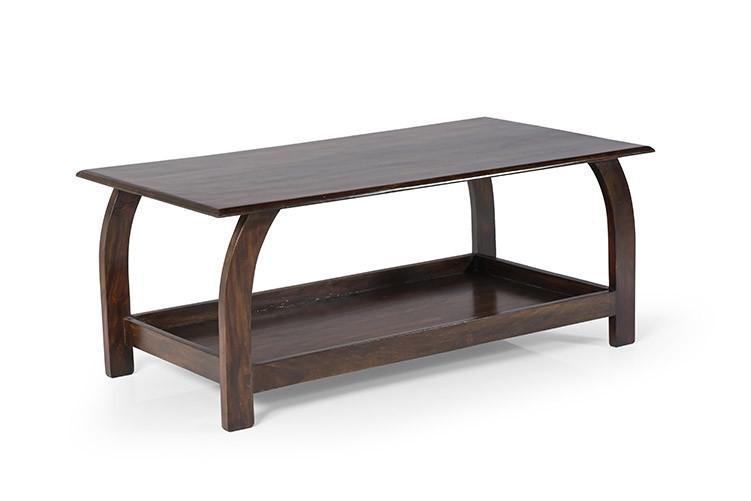 Solid Wood Center Coffee Table Windflower No Assembly Required