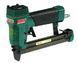 Pneumatic Stapler - Metal and Plastic Build | Electric Power Source, 220-338 Rated Voltage, Green Color