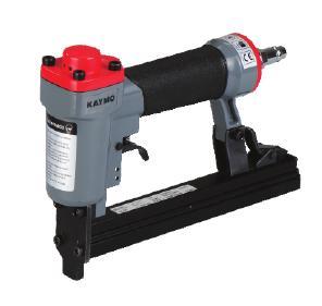 Pneumatic Stapler - Metal and Plastic Build, 220-380 Rated Voltage, Grey and Black Finish | Air-Powered Performance