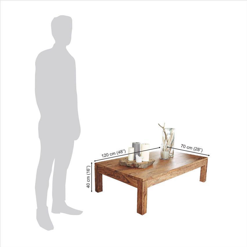 Avi Art And Crafts Wooden Center Coffee Table Vanice