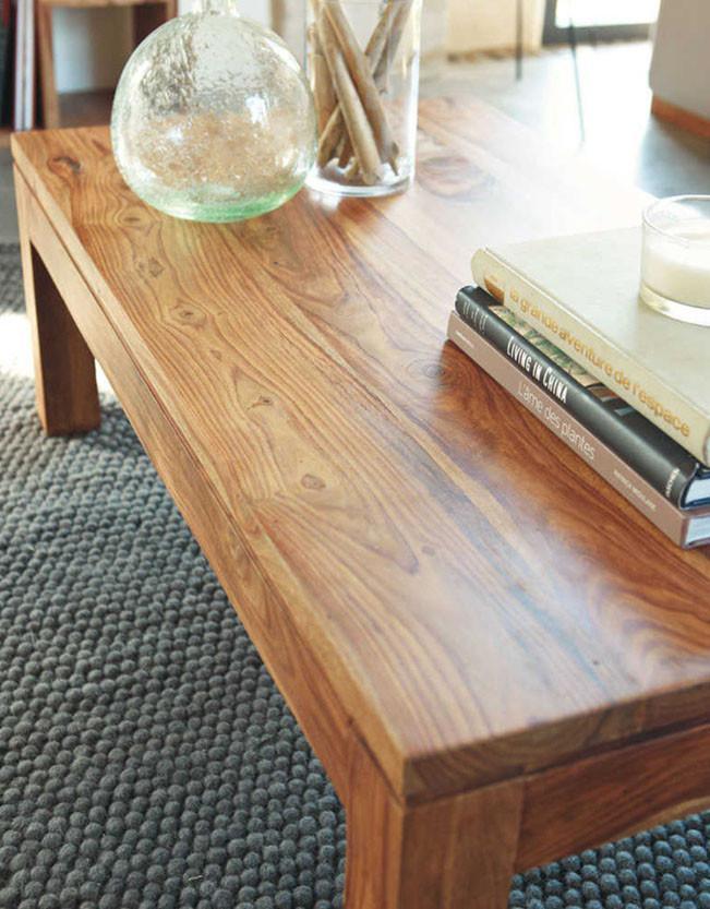Avi Art And Crafts Wooden Center Coffee Table Vanice