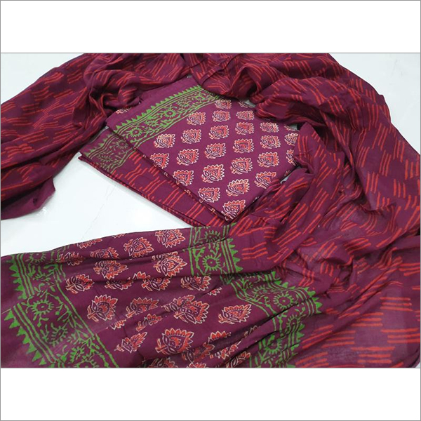 Block Print Suits - Cotton, Sizes S To Xxl | Breathable, Cool Dry, Quick Dry, All Season