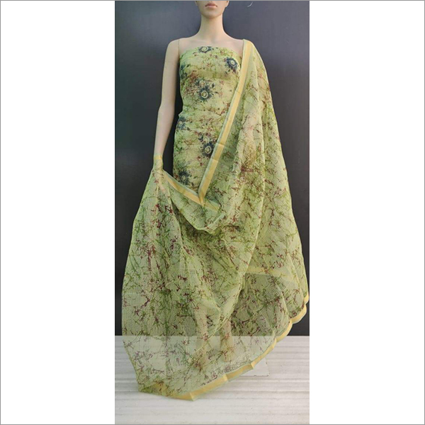 Kota Doria Block Print Suits - Kota Doriya Fabric, Standard Size, Available In Various Colors | Breathable, Quick Dry, Perfect For Spring, Summer, And Autumn