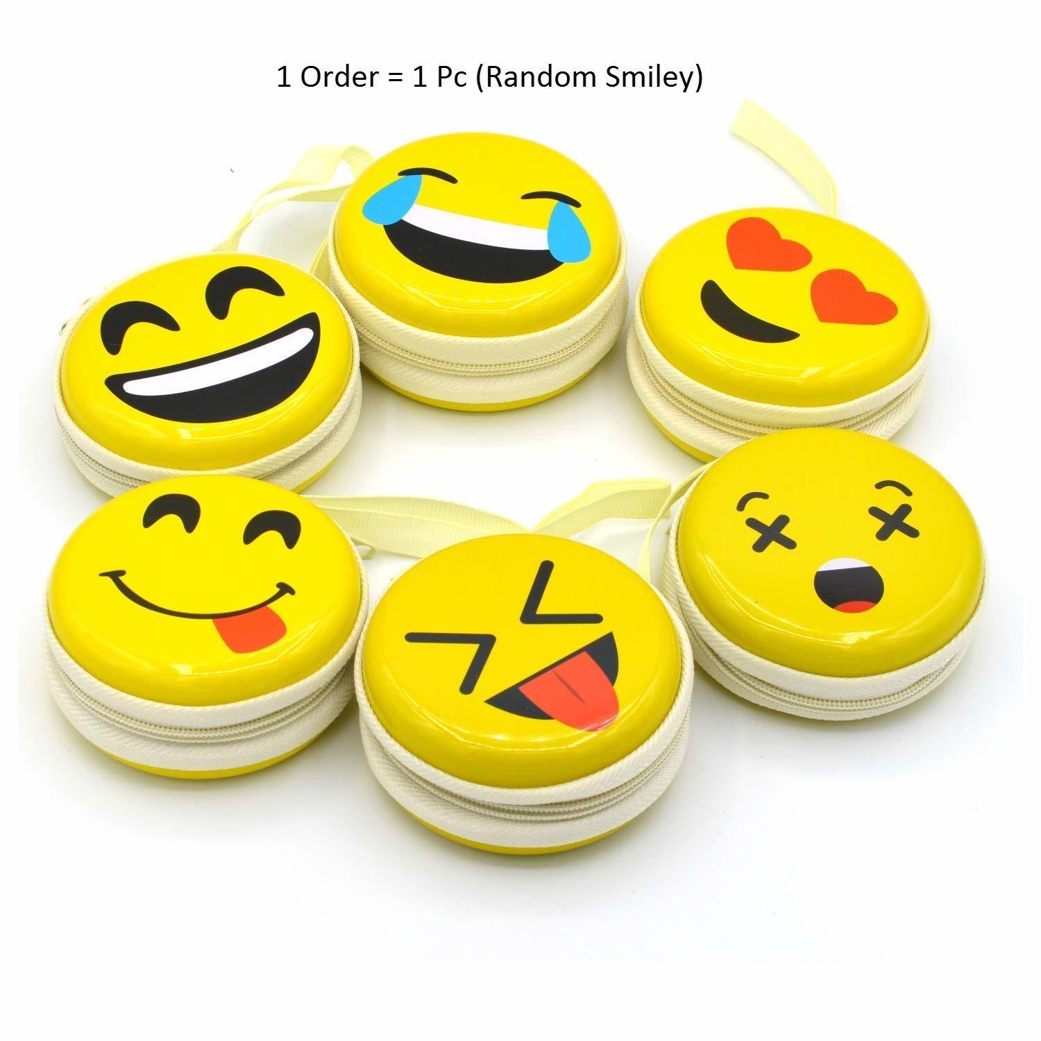 Men's And Women's Plastic Earphones Pendrive Earrings Small Storage Pouch Bag (Multicolour) - Compact Design, Hanging Hook, Clear Partitioned Pockets, Detachable Extra Pocket