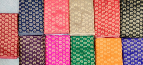 Silicon Jacquard - Light Weight, Stretchable, Tear-Resistant Fabric | Quick Dry, Warm, Washable with Embroidered Pattern