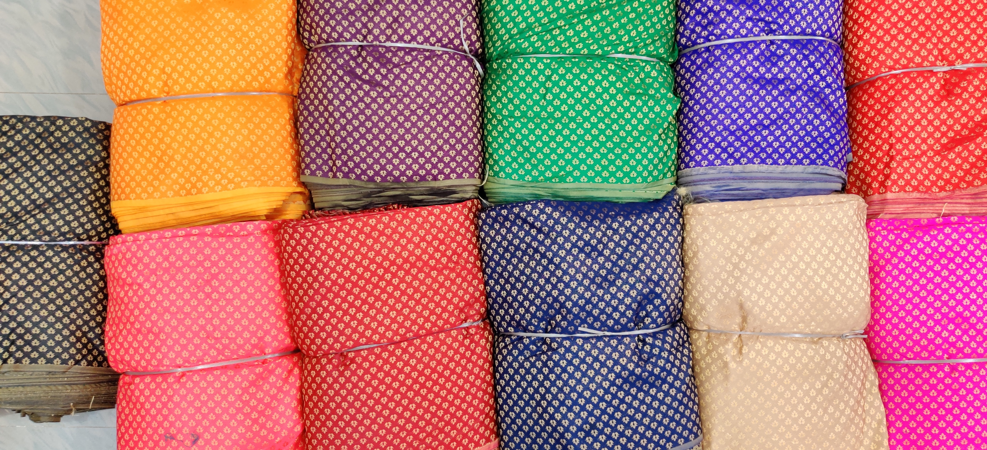 Silicon Jacquard - Light Weight, Stretchable, Tear-resistant Fabric | Quick Dry, Warm, Washable With Embroidered Pattern