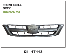 फ्रंट ग्रिल ग्रे इनोवा T-1 व्हीकल टाइप: 4 व्हीलर