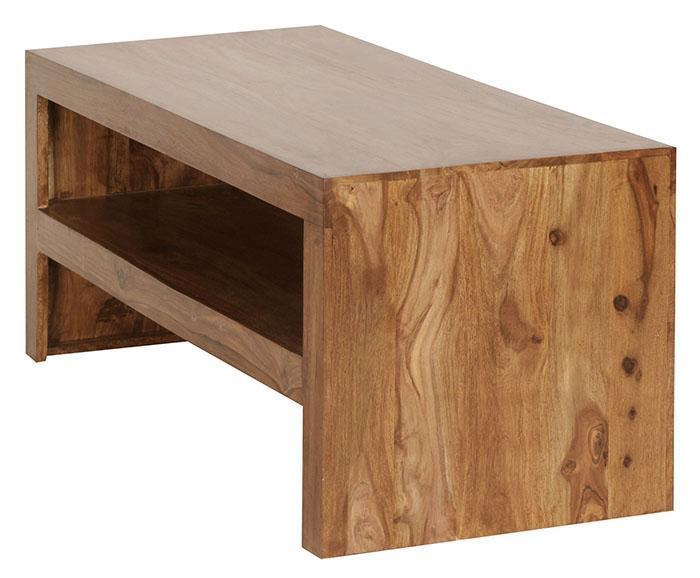 Eco-friendly Solid Wood Center Coffee Table Cleara