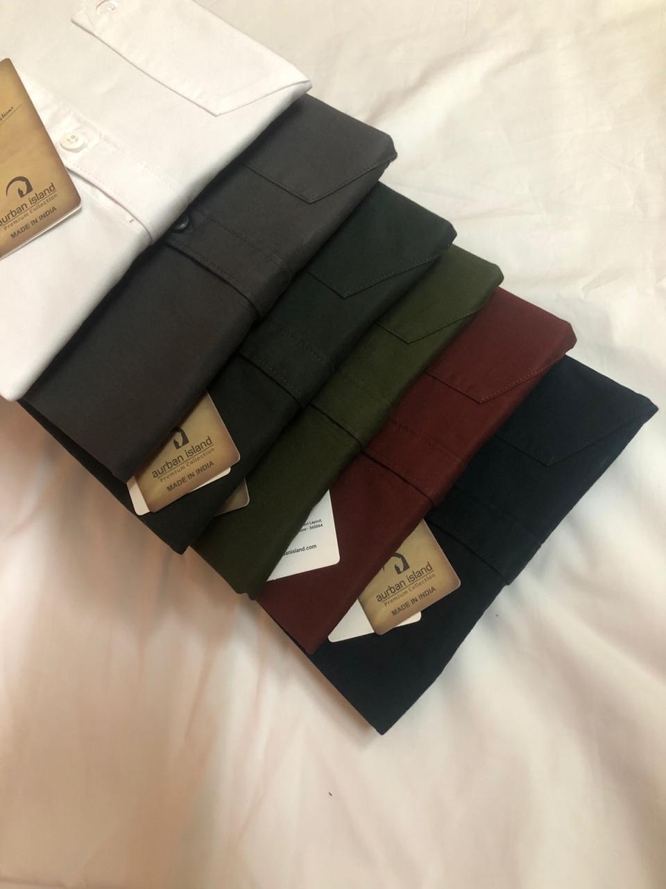 Plain Shirt - Cotton 40s Laffer Twill, Navy Color, Classic Collar, Full Sleeves, Available In M, L, Xl, 2xl, Suitable For Rainy Season, Plaid Pattern, Our Logo