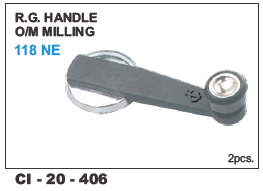 R.G Handle o/m MILLING 118 NE - Durable Finish | 4-Wheeler Compatibility, Warranty Included