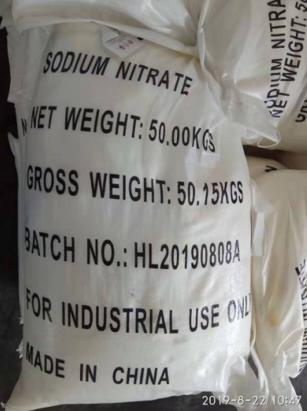 Sodium Nitrate Cas No: 7631-99-4