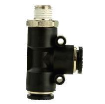 Pneumatic Push To Connect Fitting JPD Branch Tee
