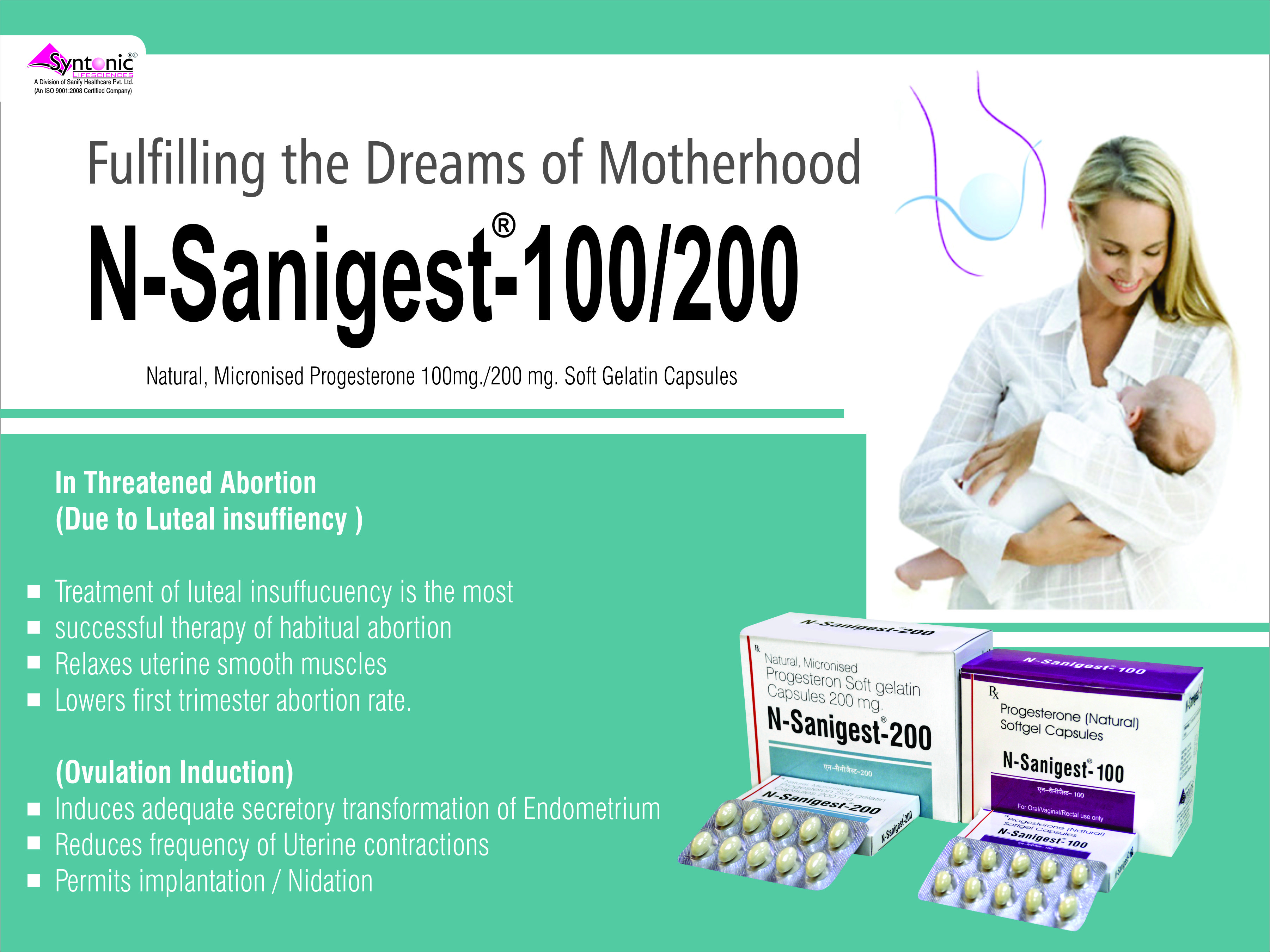 N- Sanigest 100/200 (Capsule Soft Gel)