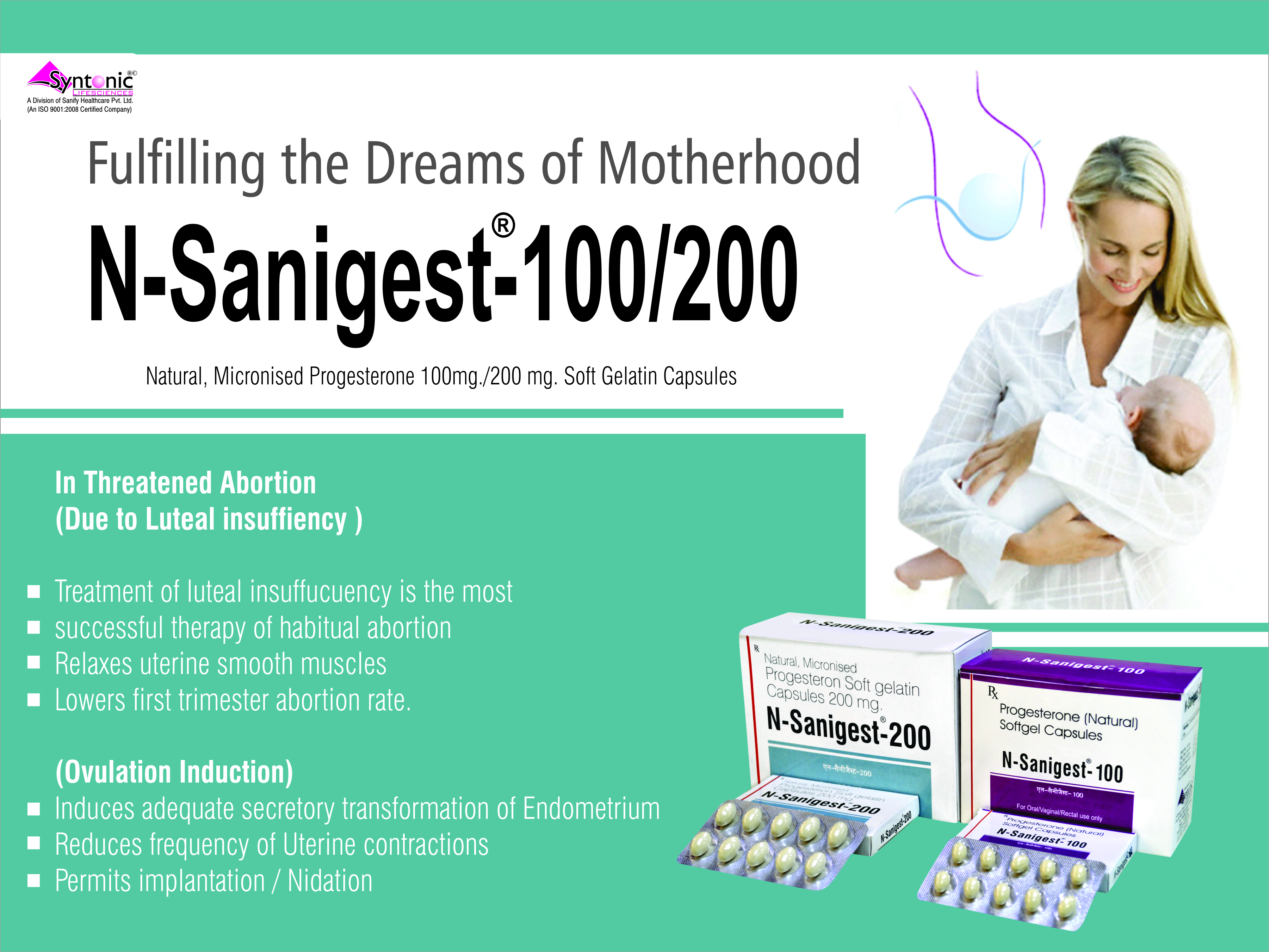 N- Sanigest 100/200 (Capsule Soft Gel)