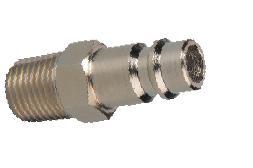 जी मेल प्लग यूनिवर्सल स्टील (जर्मन टाइप)