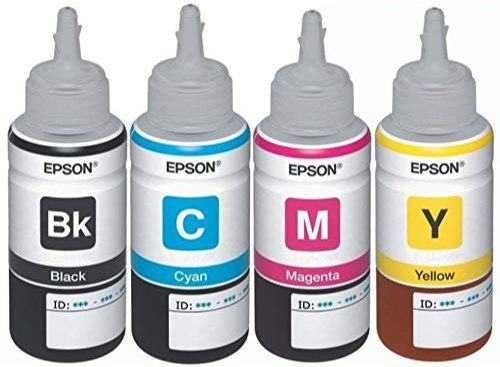 Black Epson L-210 Ink Bottle Set