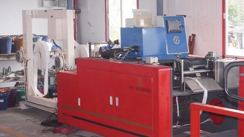 Automatic Paper Rope Twisting Loop Making Machine
