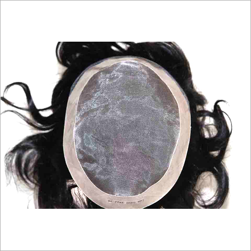 Fine Mono Full Lace Hair Patch - Standard Size, Long Service Life, Easy to Maintain, 6 Month Warranty for Men