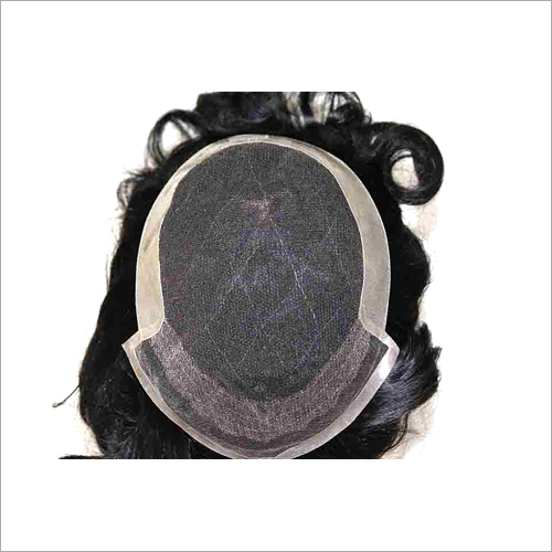 Octagon Mens Hair Patch - Natural Fiber, Standard Size, Customizable Length and Shape | Long Service Life, Easy to Maintain, 6-Month Warranty