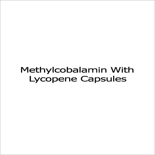Methylcobalamin With Lycopene Capsules - Liquid Form, 18 To 26 Month Shelf Life | Suitable For Adults, Teenagers, Women, Store In Dry Place