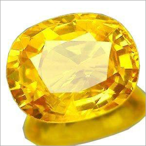 Pear Cut Yellow Sapphire