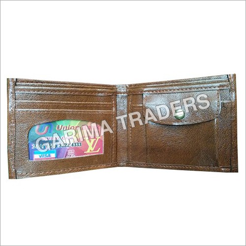 बायोफोल्ड ब्राउन रेक्सिन वॉलेट