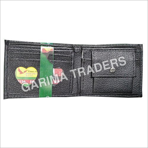 काला रेक्सिन बटुआ