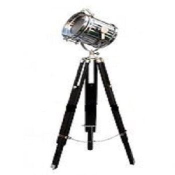 Spot Light Hand Made Antique Floor Searchlight-antique Tripod Floor