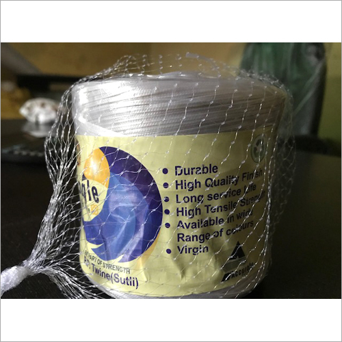 Plain White Plastic Twine - 1600 Meters, 2-4 mm Thickness | Superior Tensile Strength, Wear & Tear Resistance, Unmatched Performance