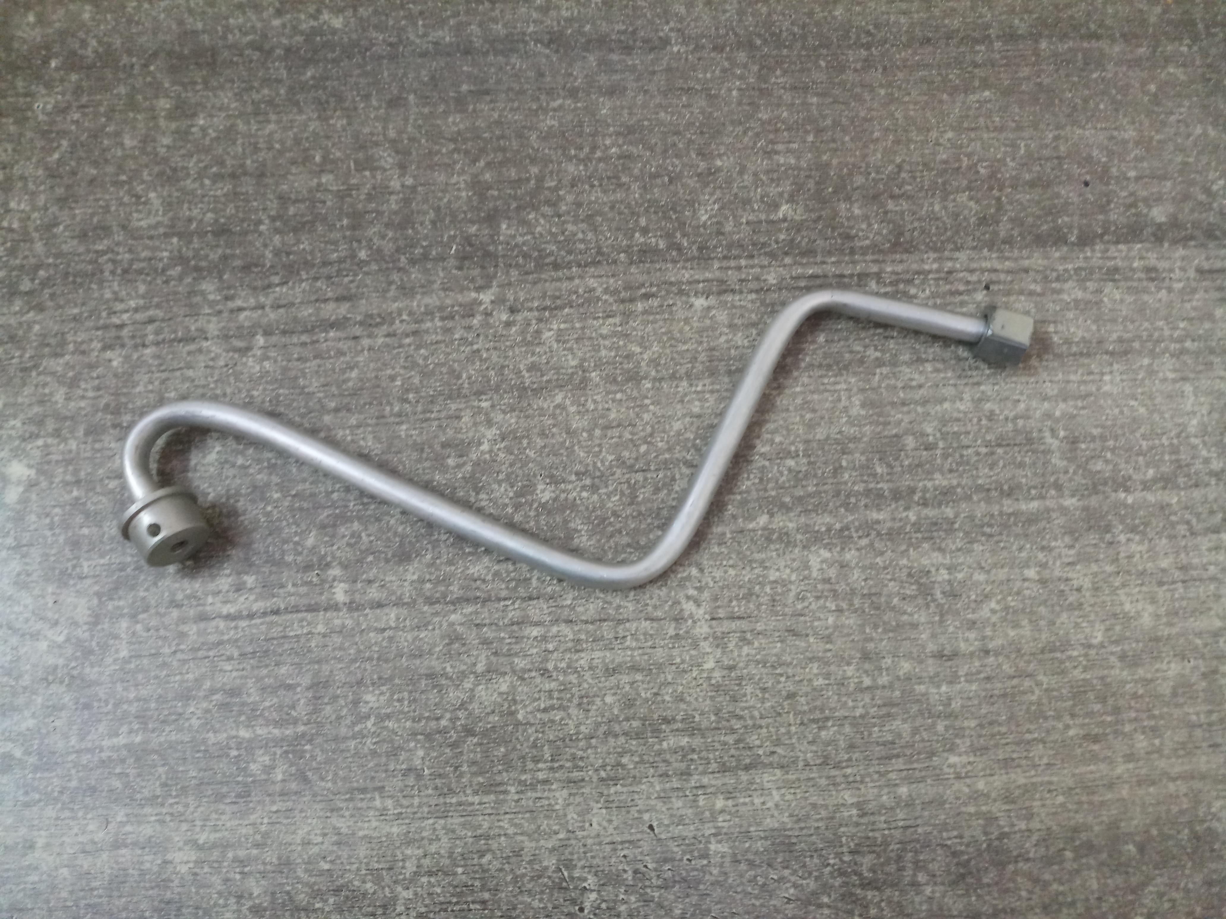 Bundy Pipe 11inch - Aluminium, 11 Inch Size, Steel Grey Color | Ideal For Domestic Gas Stove Applications