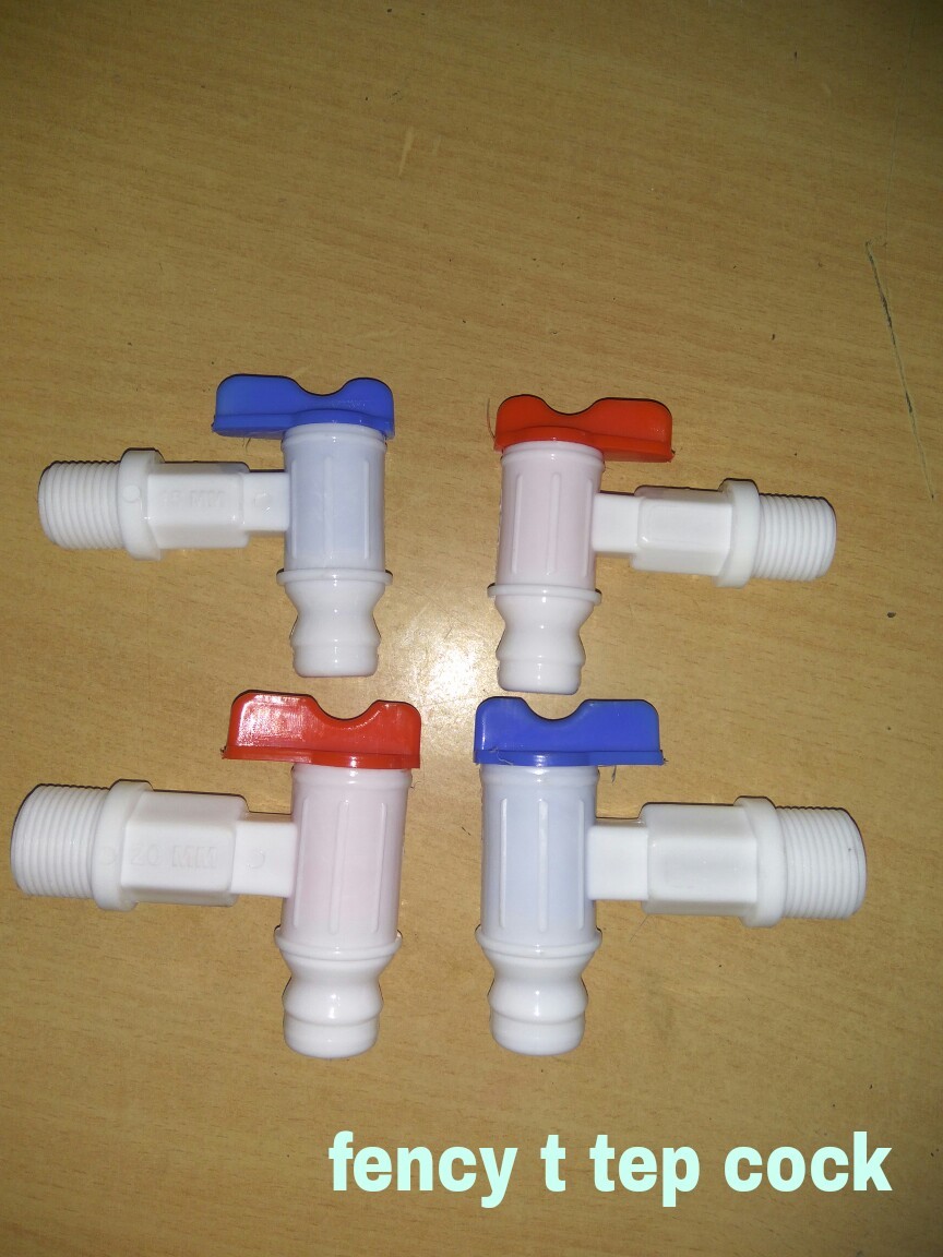 Pvc Bib Cock - 1/2 Inch Oval Shape | Water Connection, Made From Quality Pp And Pvc For Enhanced Finish