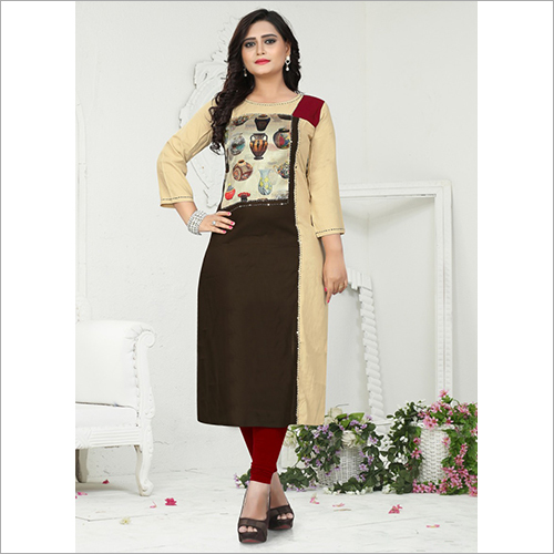Available In Different Color Designer Kurti