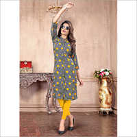 Available In Different Color Ladies Modern Kurti