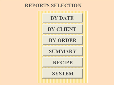 Sample Report Screen