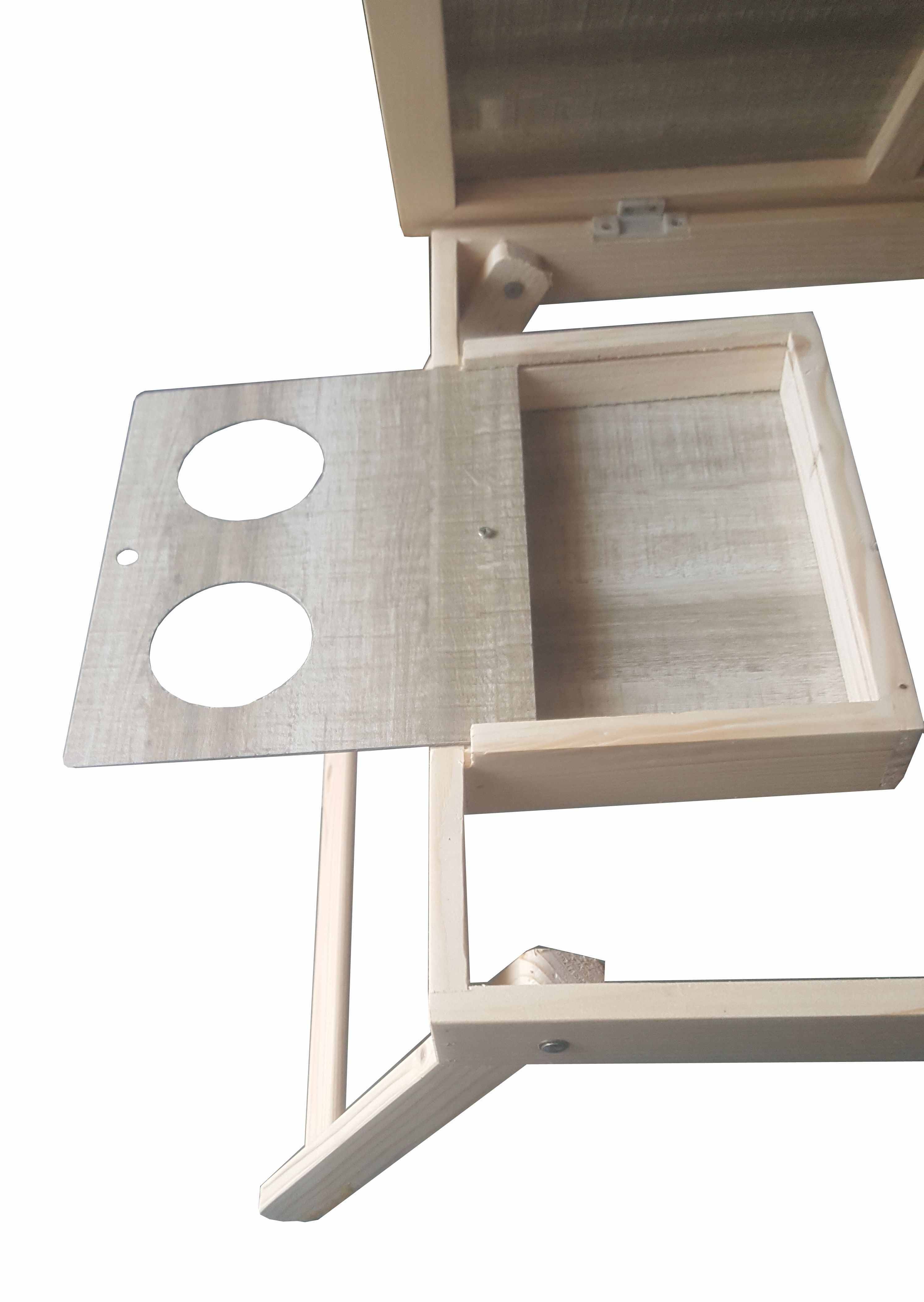 Foldable Bed Table (B1) No Assembly Required