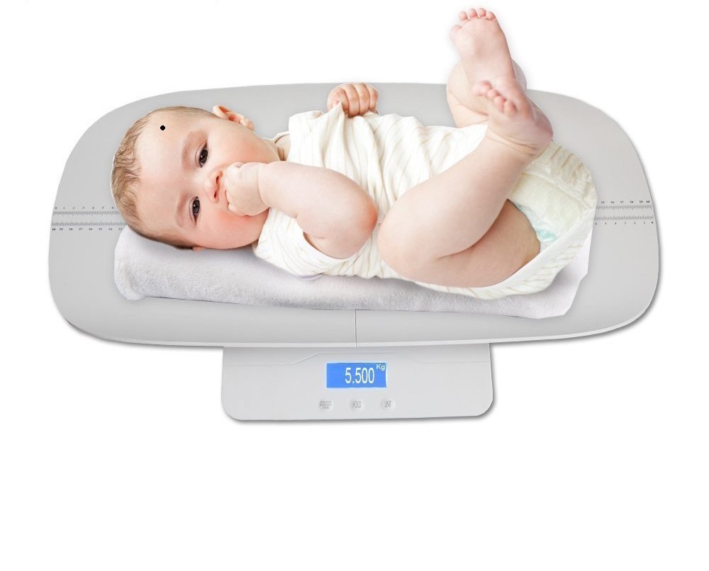 Baby Weighing Machine - Durable Plastic Construction | Accurate Measurements, Lightweight Design, User-friendly Interface